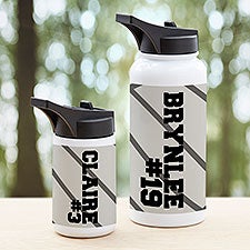 Volleyball Personalized Double-Wall Vacuum Insulated Water Bottle - 34277
