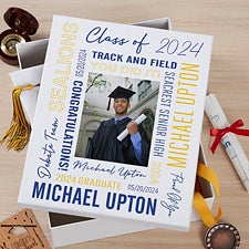 All About the Grad Personalized Keepsake Memory Box - 34330