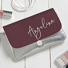 Trendy Script Personalized Wristlet  - 34345