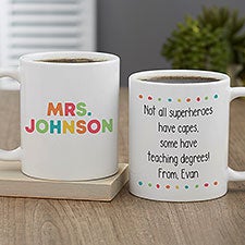Teachers Classroom Personalized Coffee Mugs - 34393
