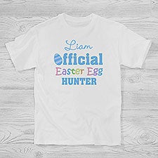 Personalized Kids Easter Clothes - Easter Egg Hunter - 3445