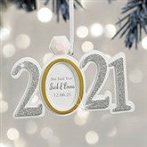 2021 Engagement Personalized Ornament - 34482