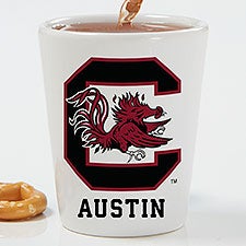 NCAA South Carolina Gamecocks Personalized Shot Glass  - 34486