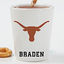 NCAA Texas Longhorns Personalized Shot Glass  - 34487