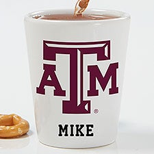 NCAA Texas AM Aggies Personalized Shot Glass  - 34491