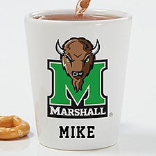 NCAA Marshall Thundering Herd Personalized Shot Glass  - 34494