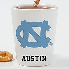 NCAA North Carolina Tar Heels Personalized Shot Glass  - 34498