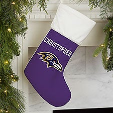 NFL Baltimore Ravens Personalized Christmas Stocking  - 34527