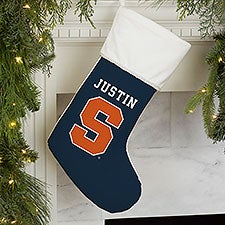 NCAA Syracuse Orange Personalized Christmas Stocking  - 34575