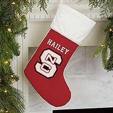NCAA NC State Wolfpack Personalized Christmas Stocking  - 34582