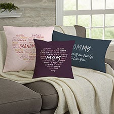 Grateful Heart Personalized Throw Pillows - 34681