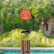 NFL Miami Dolphins Personalized Wind Chimes  - 34771