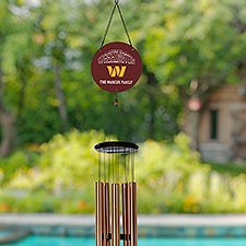 NFL Washington Football Team Personalized Wind Chimes  - 34784