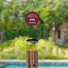 NCAA Mississippi State Bulldogs Personalized Wind Chimes  - 34816