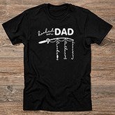 Hooked On Dad Personalized Men's Shirts  - 34924