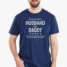 Worlds Best Man Personalized Mens Shirts  - 34958