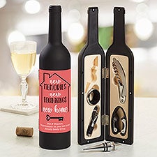 New Home Wine Personalized Wine Accessory 5pc Kit - 35023
