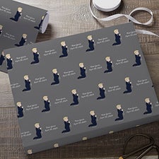 Communion Boy philoSophies Personalized Wrapping Paper  - 35063