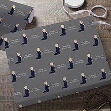 Communion Boy philoSophies Personalized Wrapping Paper  - 35063