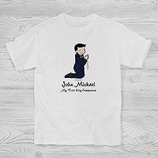 Communion Boy philoSophies Personalized Kids Shirt  - 35065