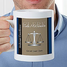 Legal Ease Personalized 30 oz. Oversized Coffee Mug  - 35080