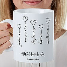 Connected By Love Personalized 30 oz. Oversized Coffee Mug  - 35106