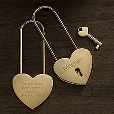 Write Your Own Personalized Lock and Key Keepsake  - 35169