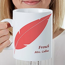 Teaching Professions Personalized 30oz Oversized Coffee Mug - 35174