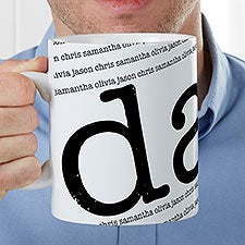Our Special Guy Personalized 30 oz. Oversized Coffee Mug  - 35261