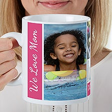 Family Love For Her Personalized 30oz Photo Coffee Mugs - 35303
