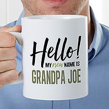 My New Name Is... Personalized 30 oz Oversized Coffee Mug - 35312