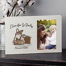 Parent & Child Deer Personalized Box Picture Frame  - 35334