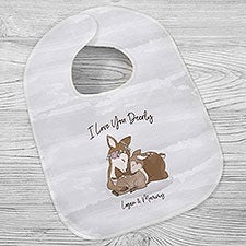 Parent & Child Deer Personalized Baby Bibs - 35360