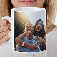 Romantic Photo Personalized 30 oz. Oversized Coffee Mug - 35389