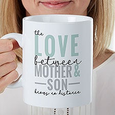 Love Knows No Distance Personalized 30oz Coffee Mug for Mom  - 35415