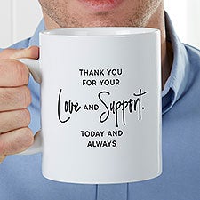 Loving Parents Personalized 30 oz. Oversized Coffee Mug  - 35424