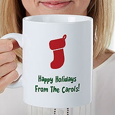 Choose your Icon Personalized Christmas 30 oz Oversized Mug - 35429