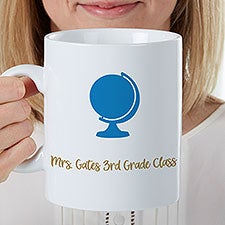 Choose your Icon Personalized Teacher 30 oz. Coffee Mug  - 35435