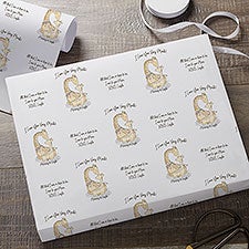 Parent & Child Giraffe Personalized Wrapping Paper - 35447