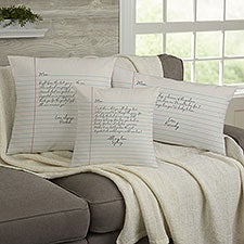 Letter To Mom Personalized Throw Pillows - 35499