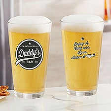 Dads Brewing Company Personalized 16oz. Printed Pint Glass - 35645