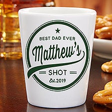 Dads Brewing Company Personalized Shot Glass - 35650