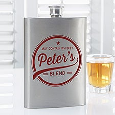 Brewing Co. Personalized Flask  - 35671
