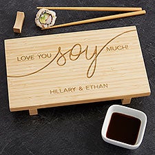 Personalized Sushi Board - Romantic Gifts - 35676