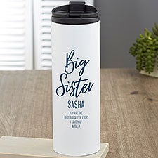 Sisters Forever Personalized Travel Tumbler  - 35763
