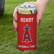 Los Angeles Angels Personalized Slim Can Holder MLB Baseball - 35770
