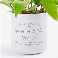 No Place Like Personalized Outdoor Flower Pot  - 35792