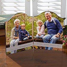 Happiness is Being a Grandparent Personalized Photo Plaque  - 35807