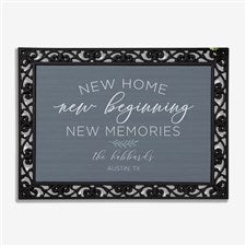 New Home, New Memories Personalized Doormats - 35815