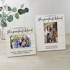 The Perfect Blend Personalized Shiplap Frames - 35837